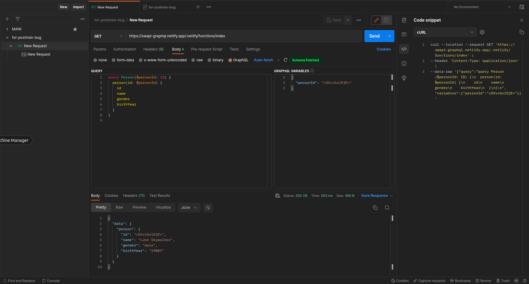 empty-query-body-and-variables-for-graphql-examples-in-documentation