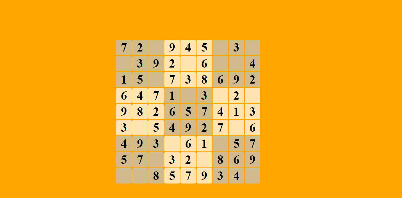 GitHub - shal05/Sudoku