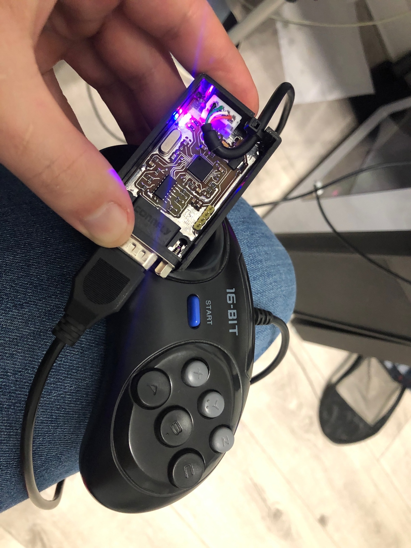 GitHub - Solderingironspb/SEGA_gamepad: Подключаем геймпад от SEGA Mega ...