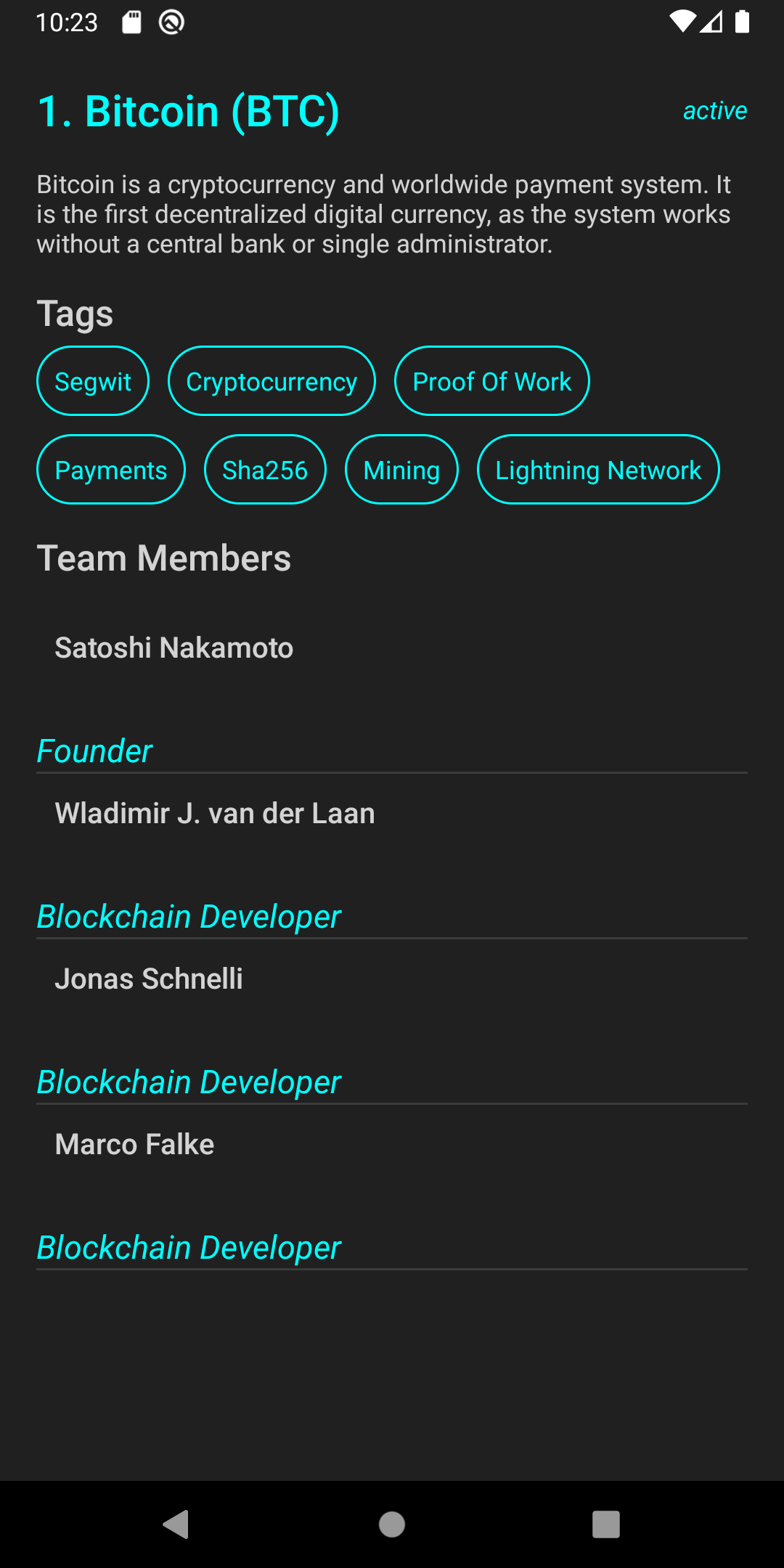 GitHub - MohammadMawed/Crypto-Currency-Information-App-Viewer: Crypto ...