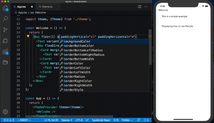 Restyle Component Workflow