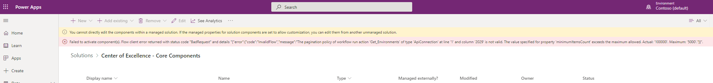 [BUG]: Unable to execute Admin | Sync Template v2 (Check Deleted ...