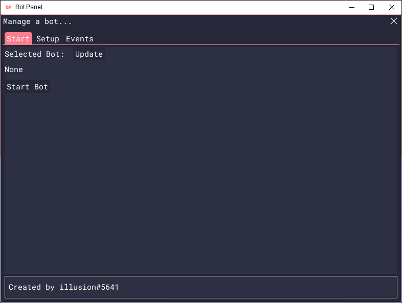 GitHub - illushun/Discord-Bot-Panel: A panel for managing discord bots.