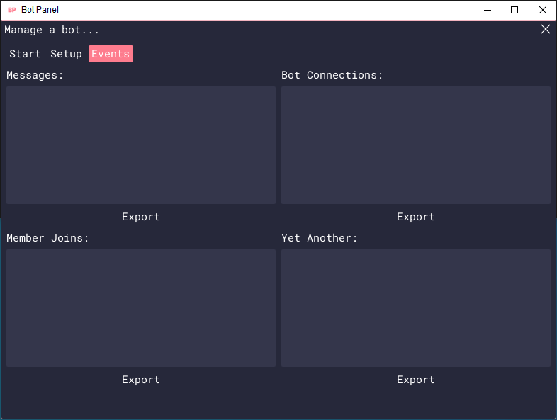 GitHub - illushun/Discord-Bot-Panel: A panel for managing discord bots.