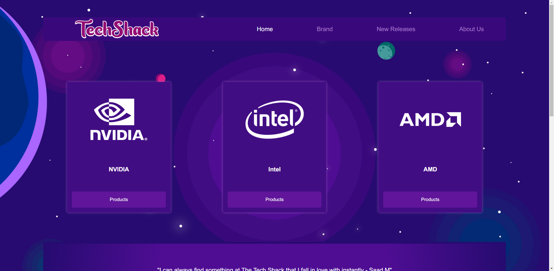 GitHub - illushun/the-tech-shack: A tech review website made for fun.