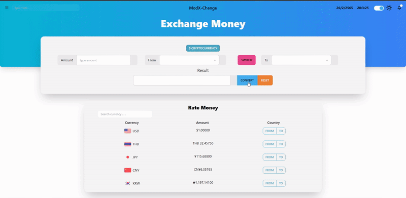 GitHub - thanakritcankha/mod-exchange