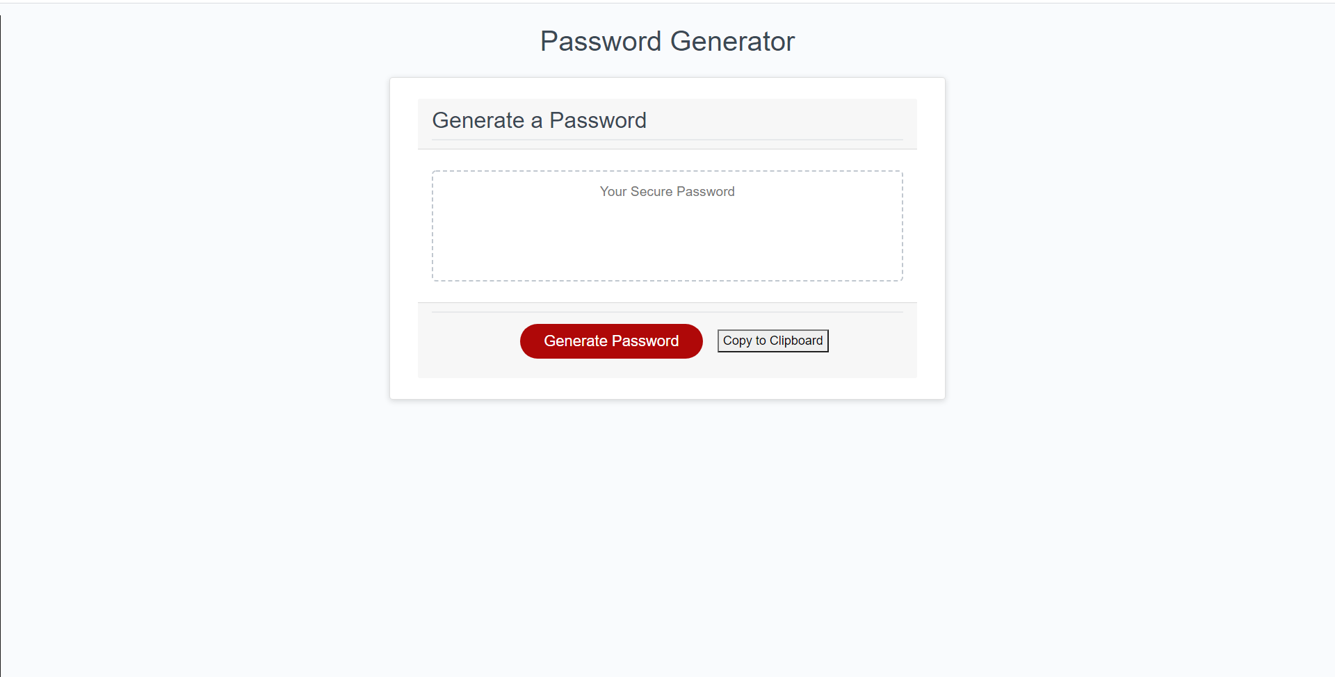 GitHub - cadertea/Password-Generator: Making a Password Generator with ...