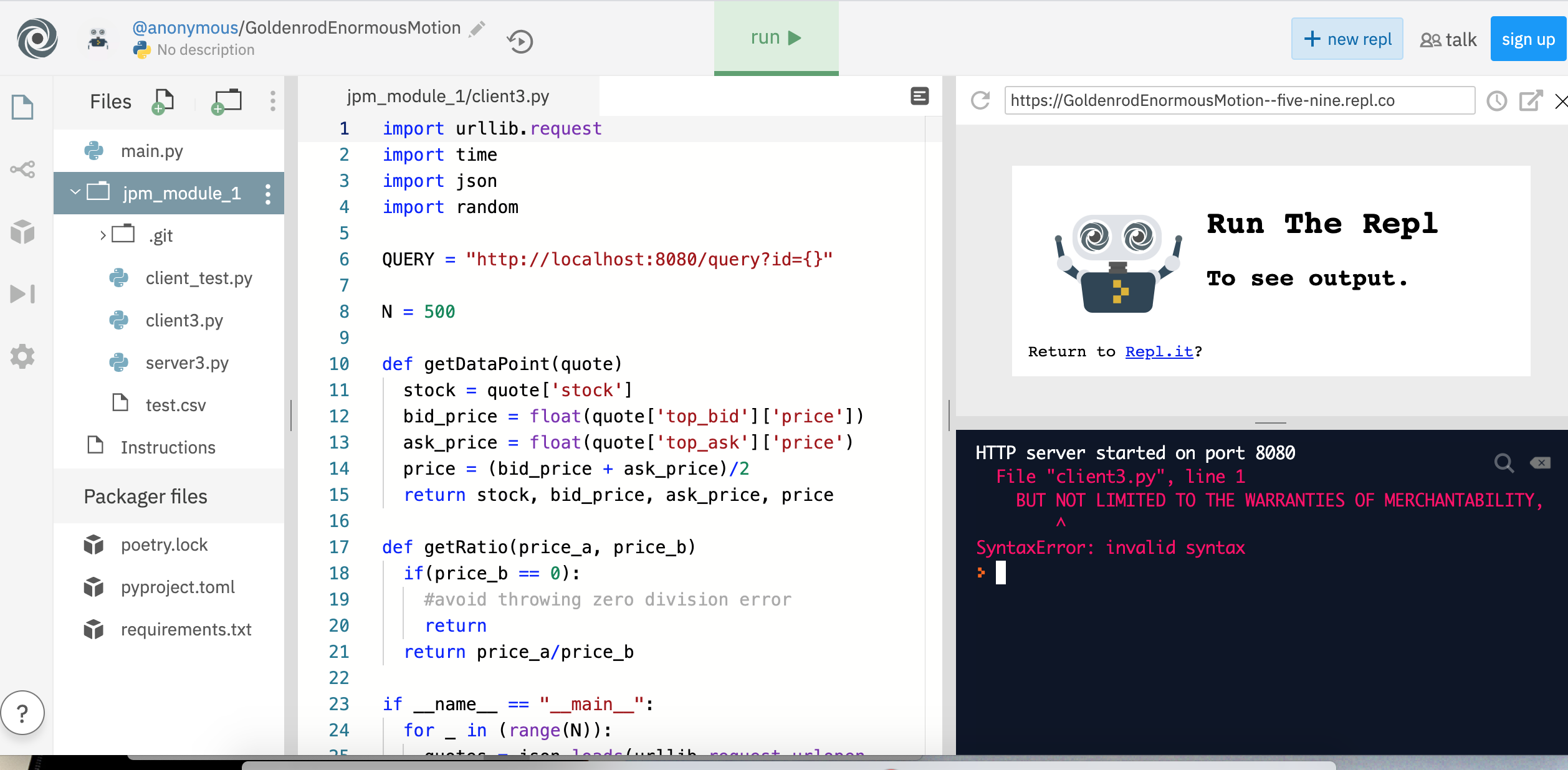 Task 1 indentation on REPL in main method · Issue #219 · insidesherpa ...