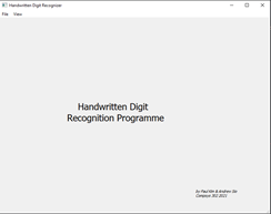 GitHub - Andrewsiii/Handwritten-Digit-Recognizer