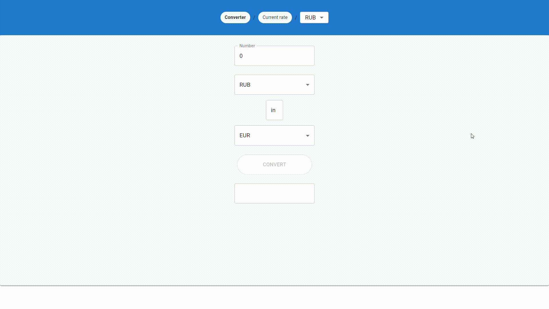 GitHub Hydrobee3000/converter Currency converter and display of the