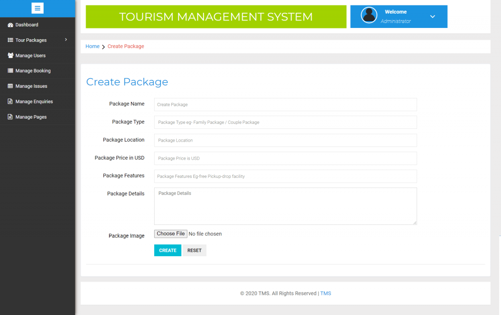 GitHub - sandeepmukku12/Toursim-Management-System