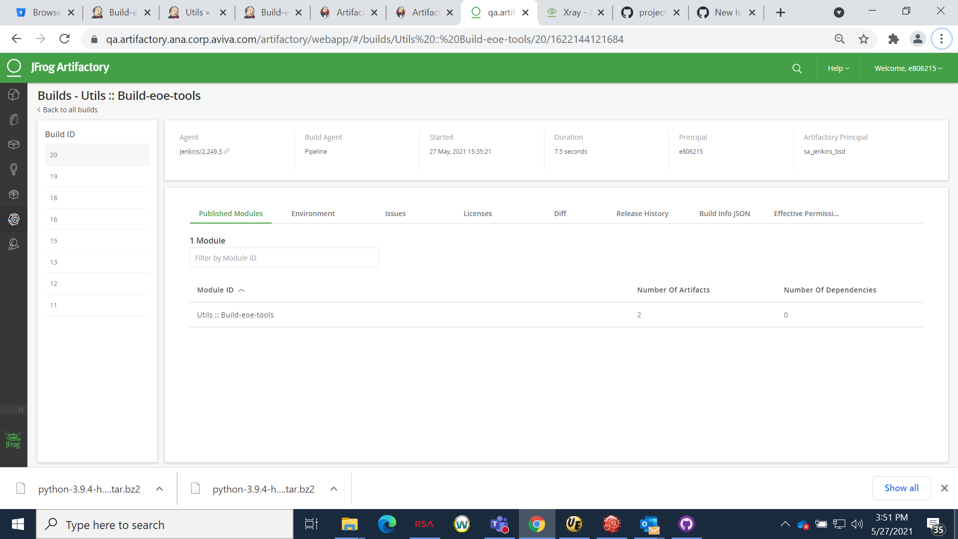 Fail to upload Python dependencies for Xray scan in pipBuild · Issue ...