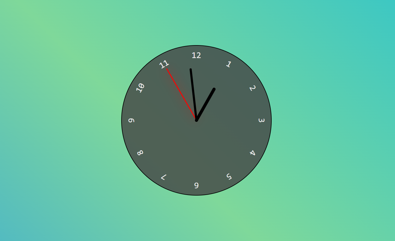 GitHub - PedroBSanchez/clock: Project made with HTML, CSS and ...