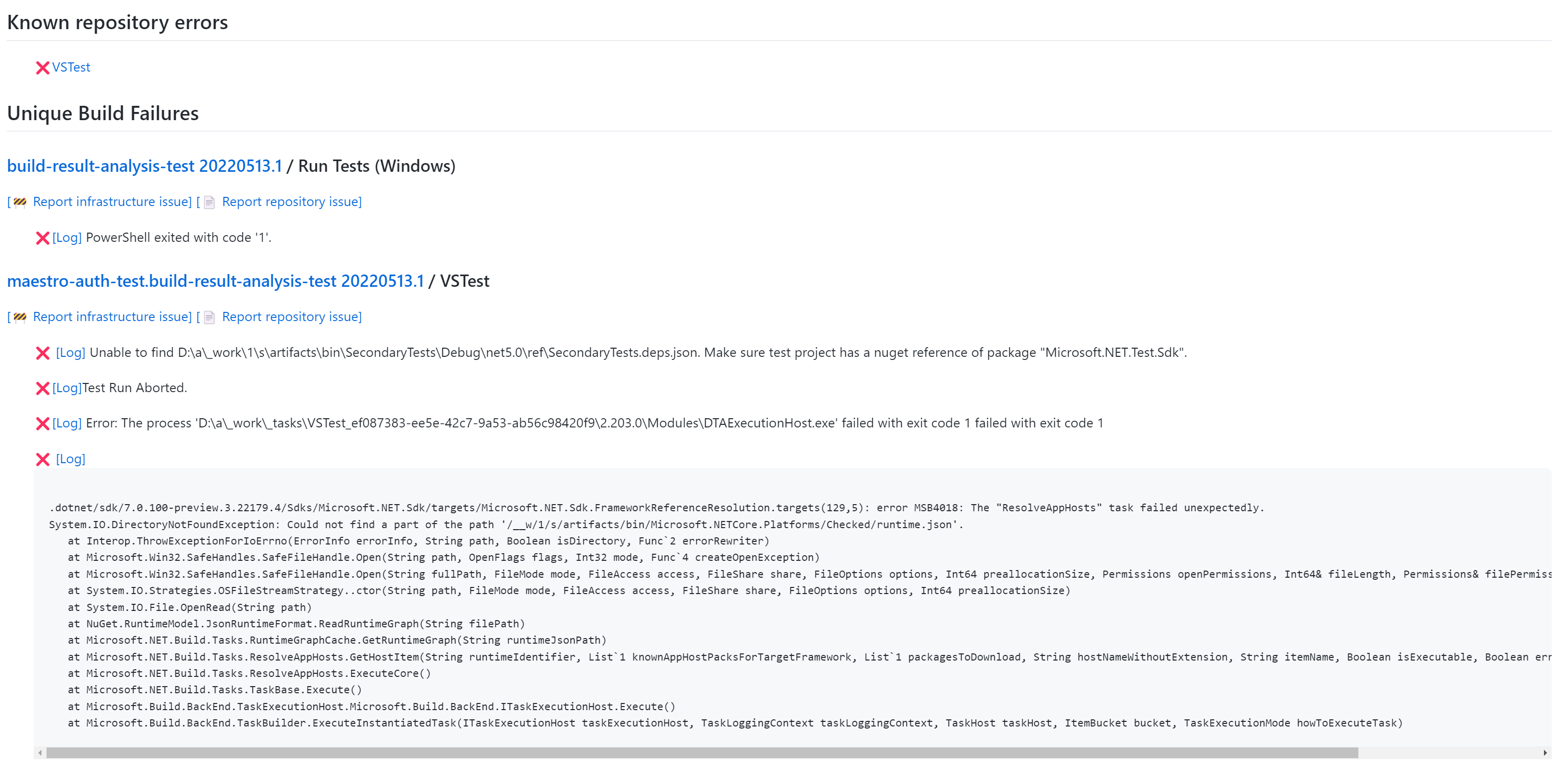 Build Analysis UX changes per UX designer feedback · Issue #9066 ...