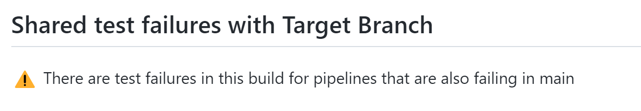 Build Analysis: Remove 'Test is not failing in ' for every test · Issue ...