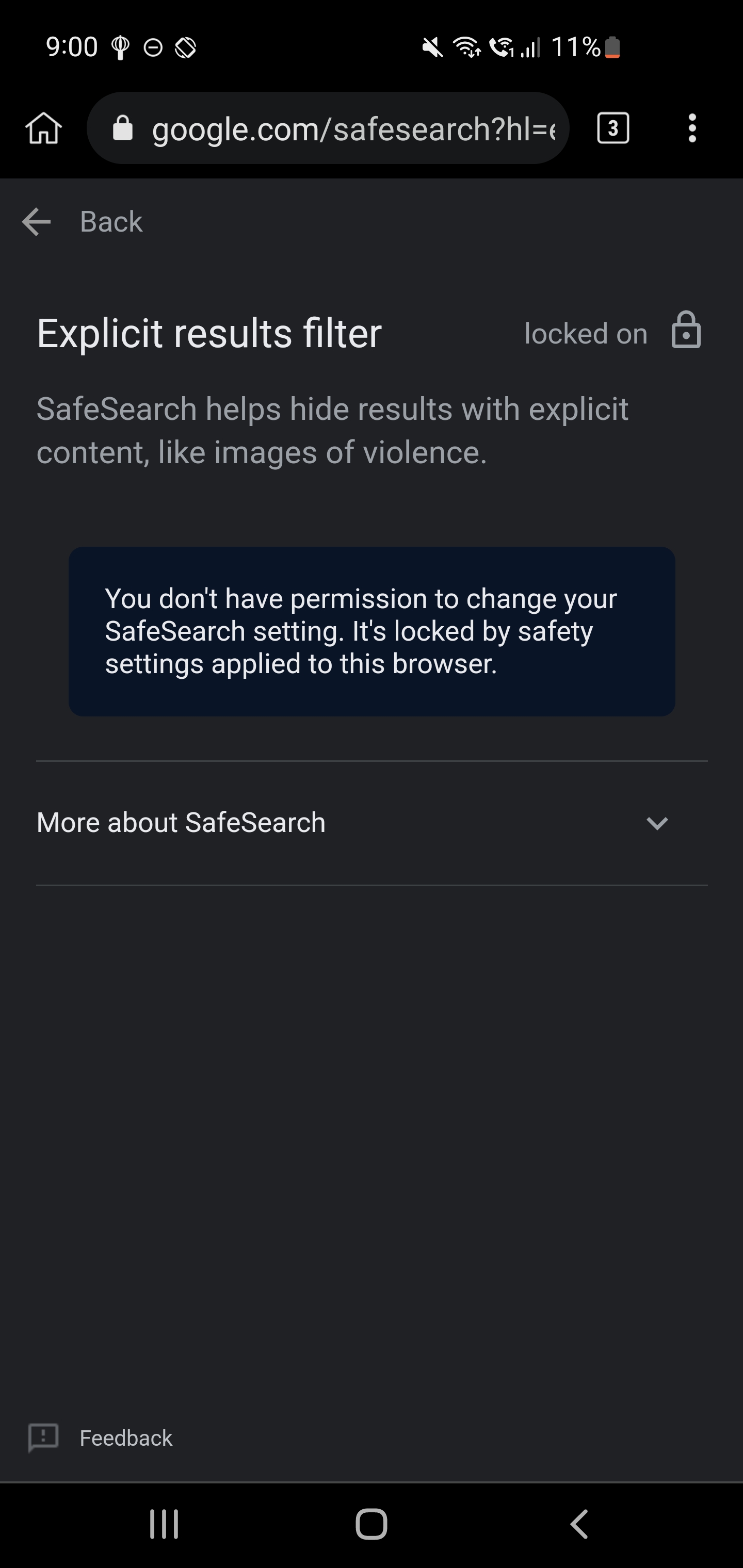 Kiwi browser randomly enabling and locking safesearch. · Issue 593