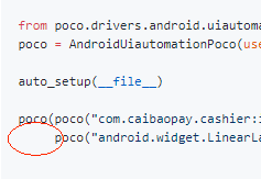 airTest IDE生成path，执行报语法错误 · Issue #295 · AirtestProject/Poco · GitHub