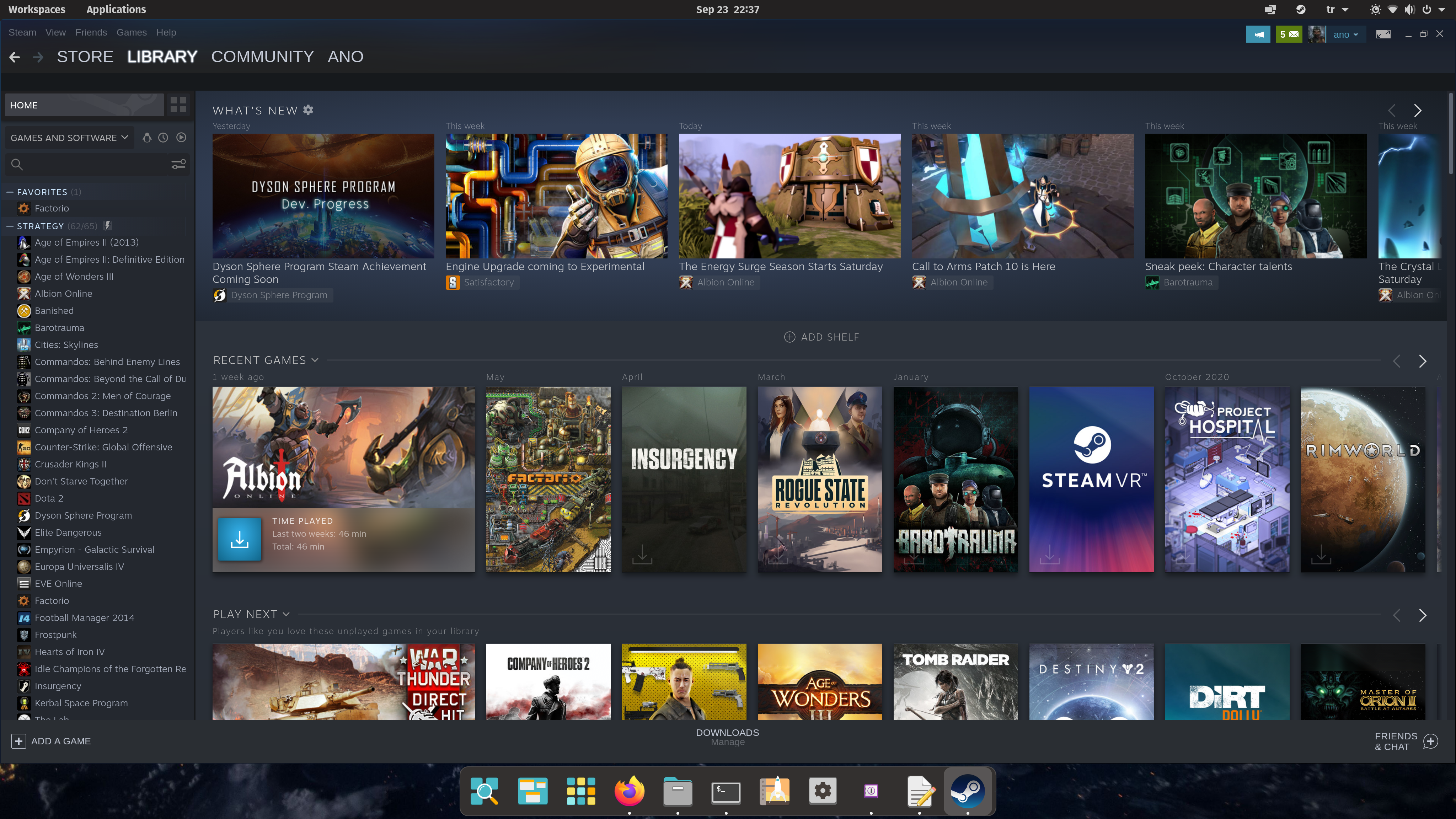 steam