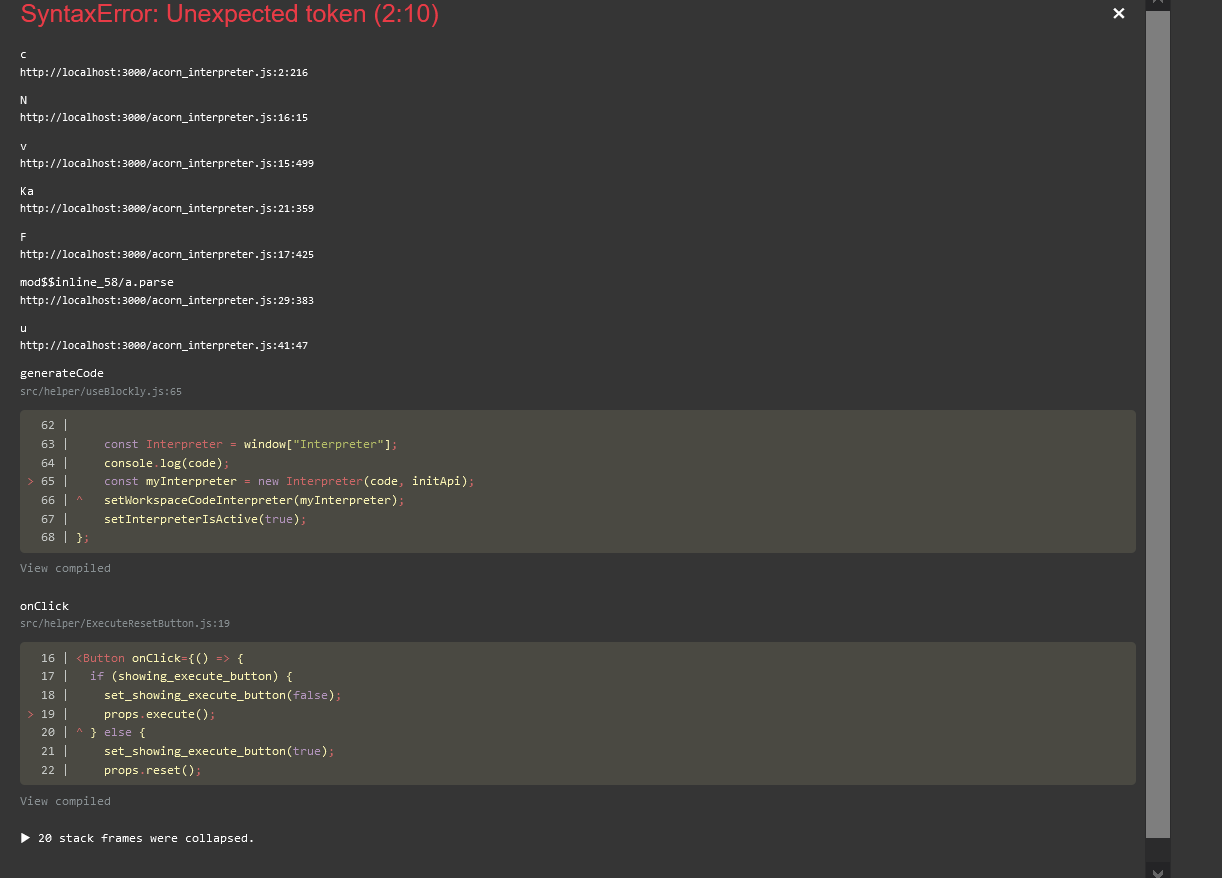 5: Syntax Error when resetting. Unexpected token (2:10) · Issue #40 ...