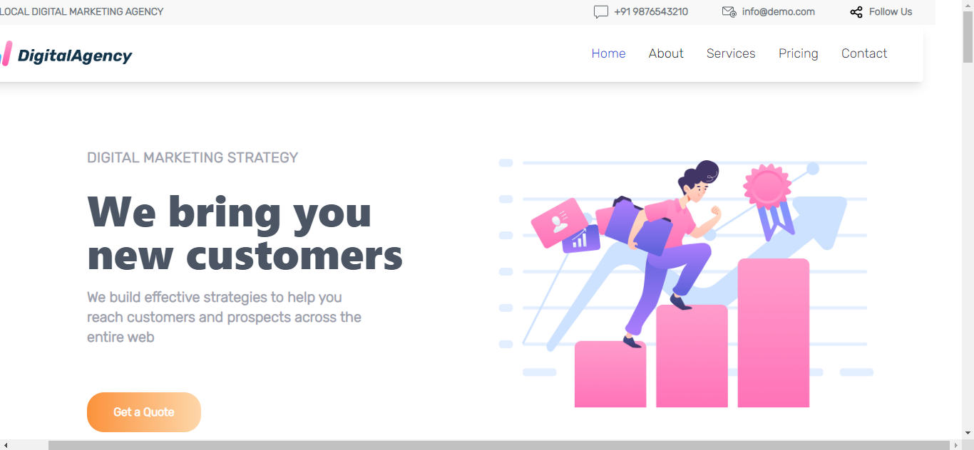 Remove the horizontal scrollbar · Issue 6 · Priyanshu85/DigitalAgency