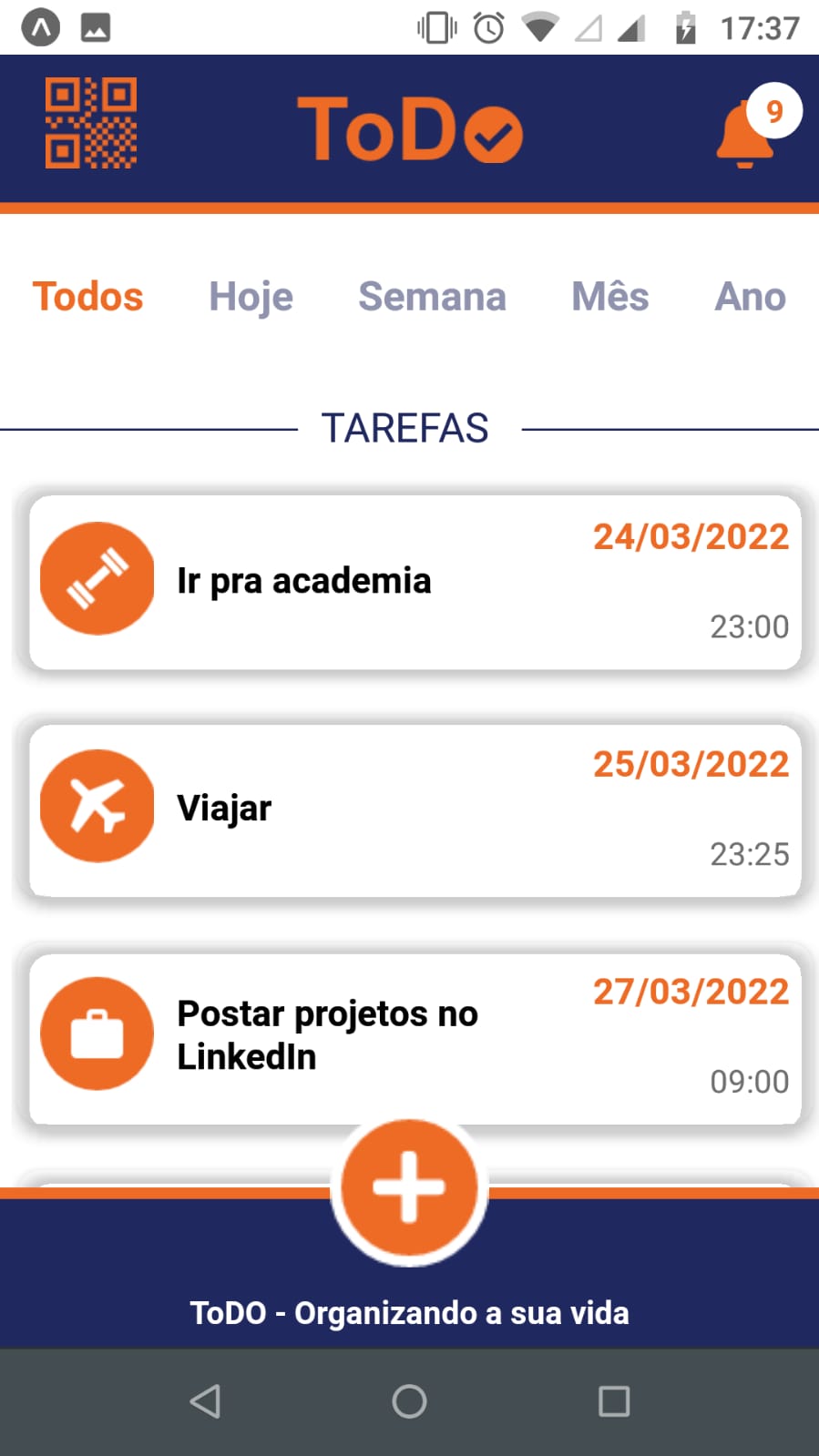 GitHub - Joallisson/todo-mobile: Versão Mobile do projeto ToDO
