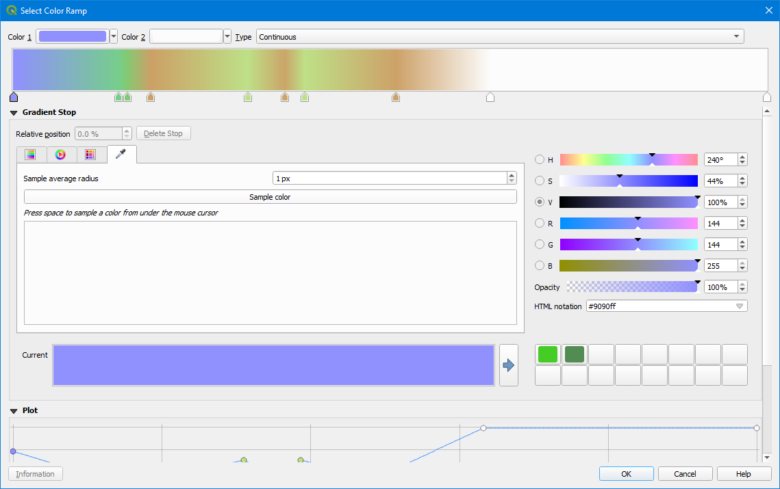 Live update for Color Ramp editor · Issue 46565 · qgis/QGIS · GitHub