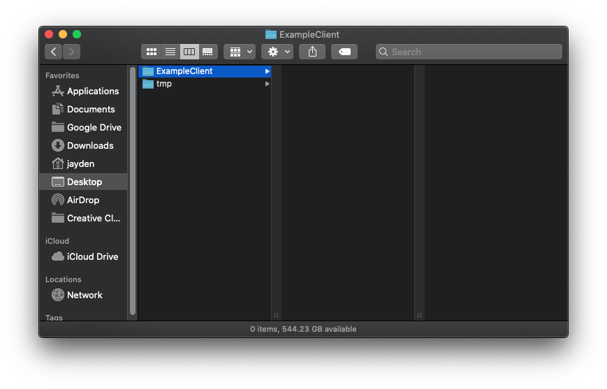 Example Client