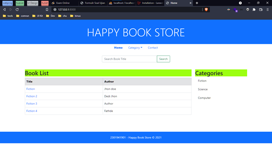 GitHub - chzkyy/HappyBookStore: HappyBookStore is a MID Exam project ...