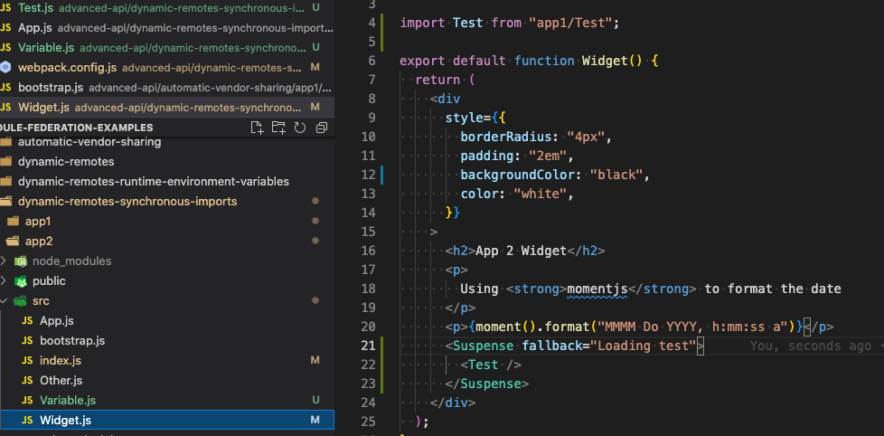 Can T Import Circular Dependency In Dynamic Remotes Synchronous Imports Demo Issue 1246 Module Federation Module Federation Examples Github