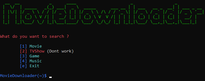 GitHub - Impre-visible/MovieDownloader: A long script to easily ...