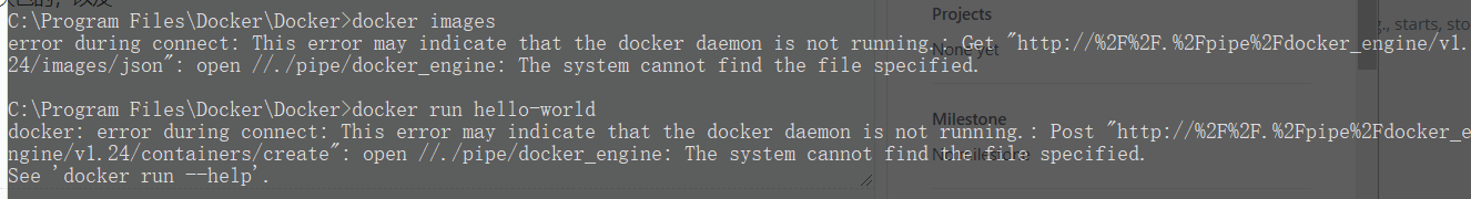 windows10下无法运行 · Issue #11590 · docker/for-win · GitHub