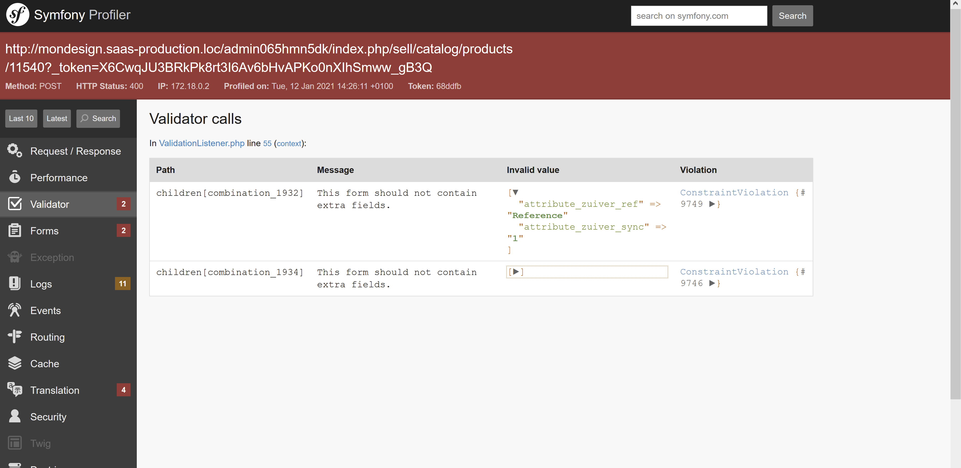 Add custom module fields in ProductCombination form · Issue #22788 ...