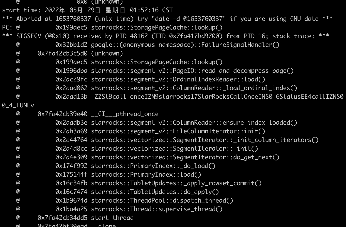 failed to send brpc batch · Issue #6744 · StarRocks/starrocks · GitHub