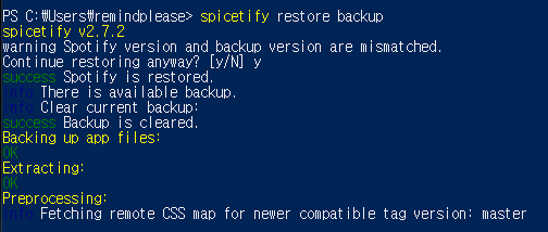Stuck in Preprocessing · Issue #1227 · spicetify/cli · GitHub