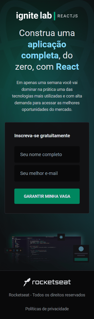GitHub - Kiicchan/ignite-lab-event-platform: Aplicação para exibição de ...