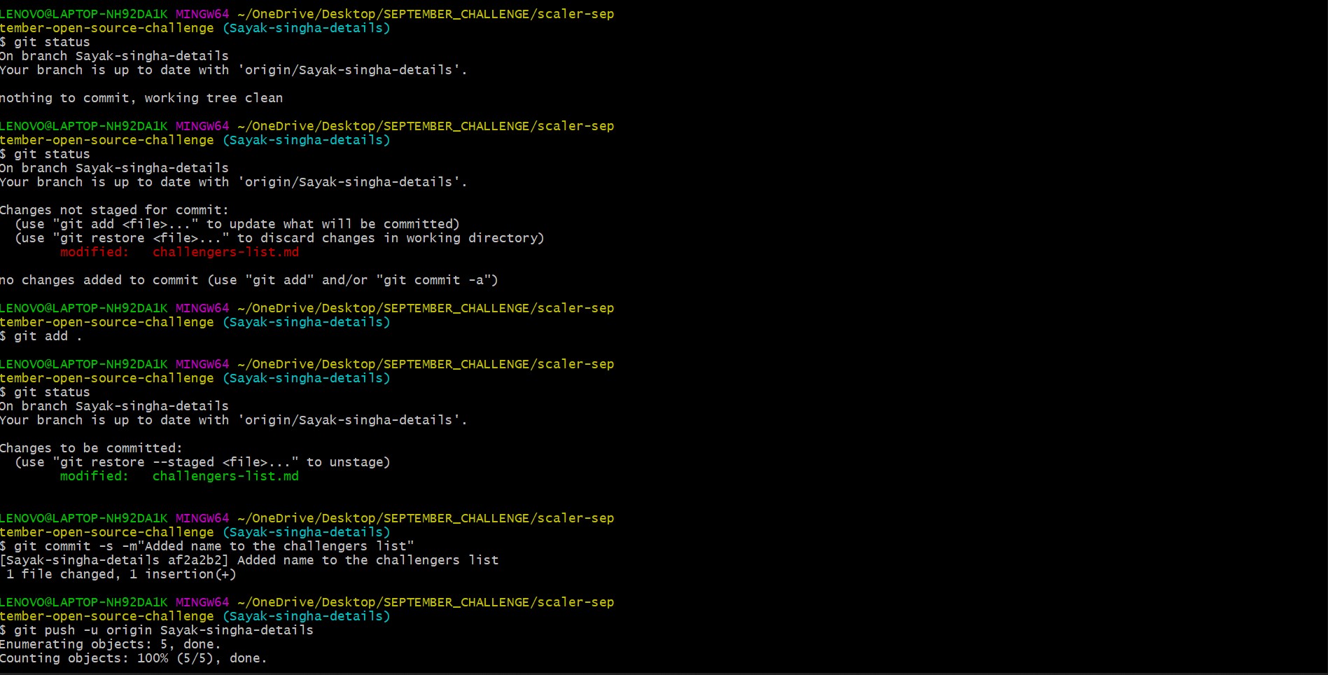 Challenge- 1 to 30 · Issue #225 · scaleracademy/scaler-september-open ...