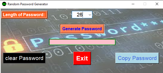 GitHub - hashfx/Random-Password-Generator: (Python+Tkinter) Random ...