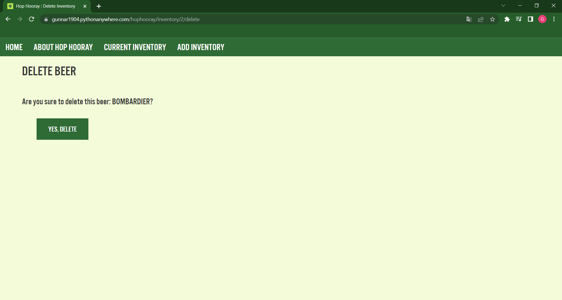 GitHub - gabor-benke/HopHooray: Hop Hooray is a web application for ...