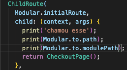 Child Route initial of Module call when the Module is disposed. · Issue ...