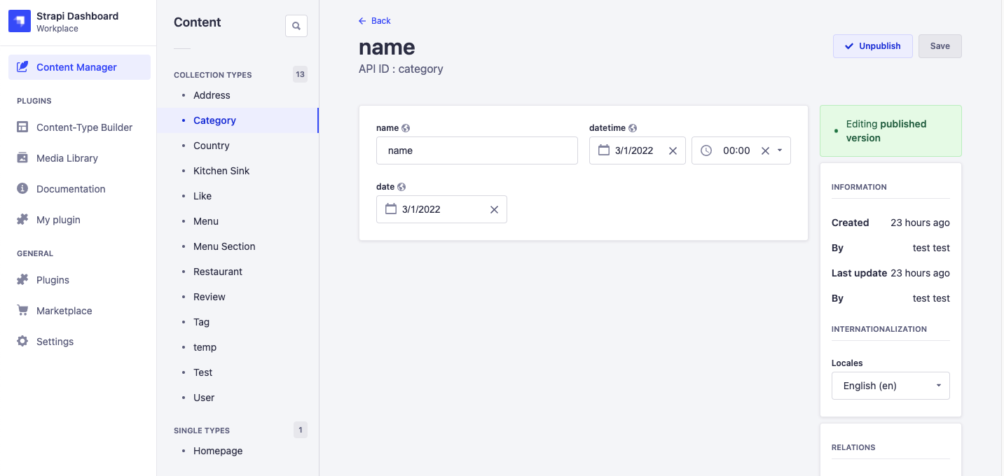 Filter on datetime field is not working in GraphQL API · Issue 12706