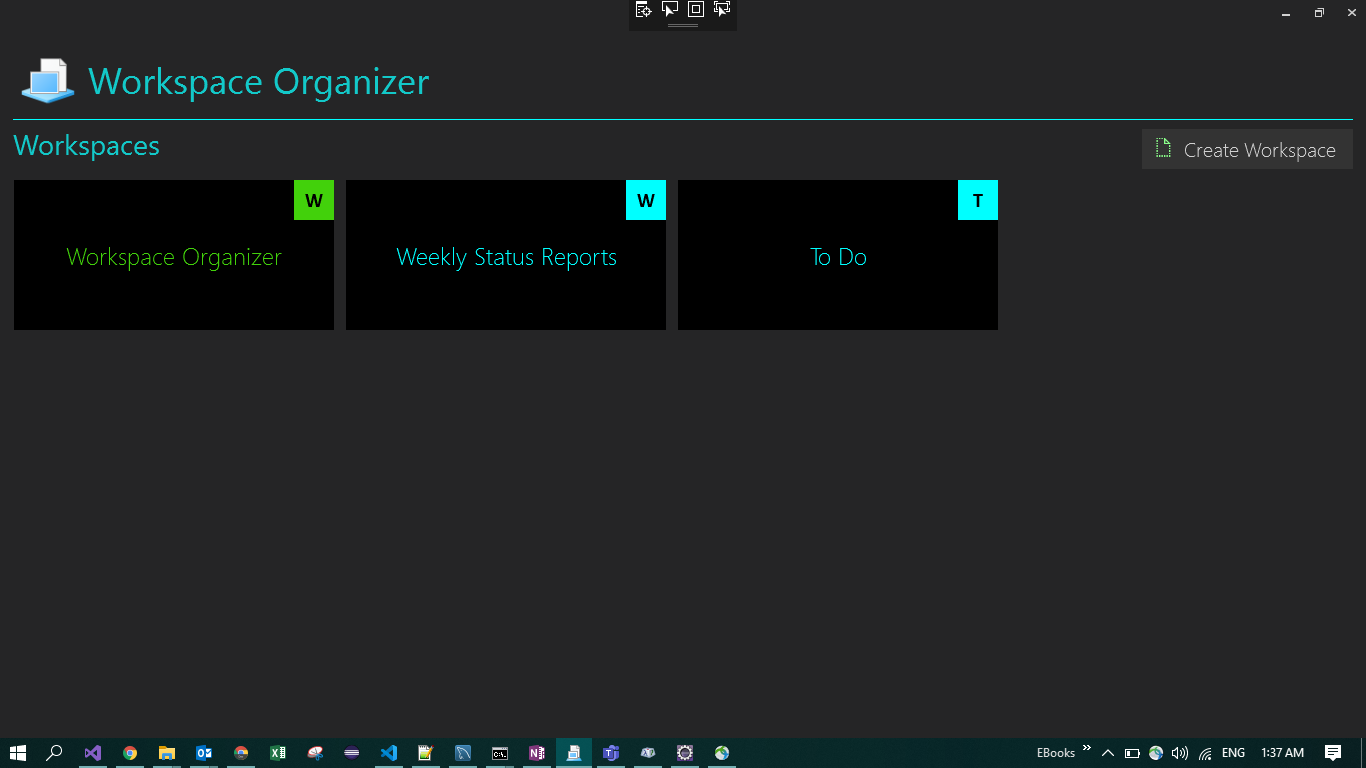 GitHub - PersonalFork/WorkspaceOrgranizer: A WPF Thick client ...