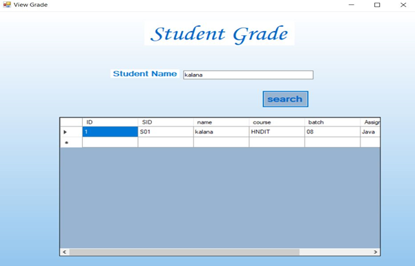GitHub - Yohan1996/Student-Management-System