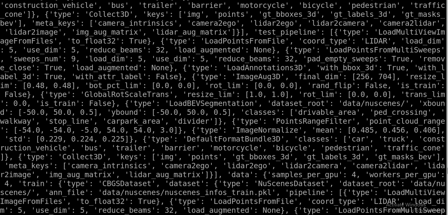 KeyError "NuScenesDataset 'infos'" · Issue 2526 · openmmlab