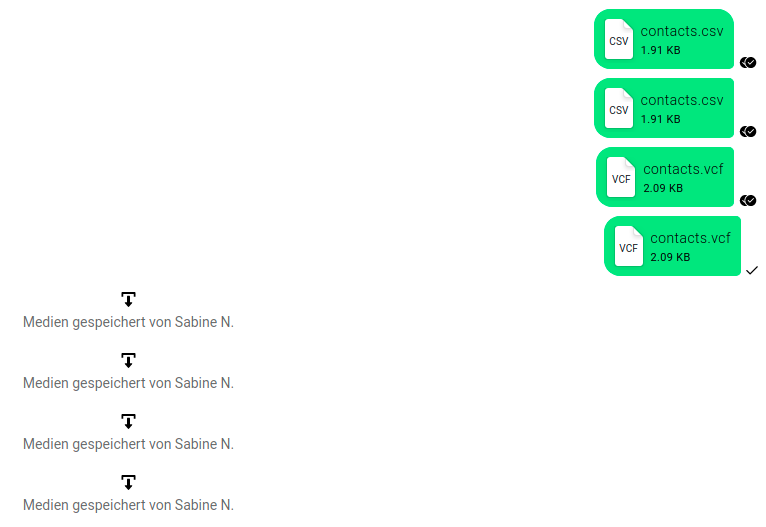 Session Desktop douplicates or triples attachments and notification ...