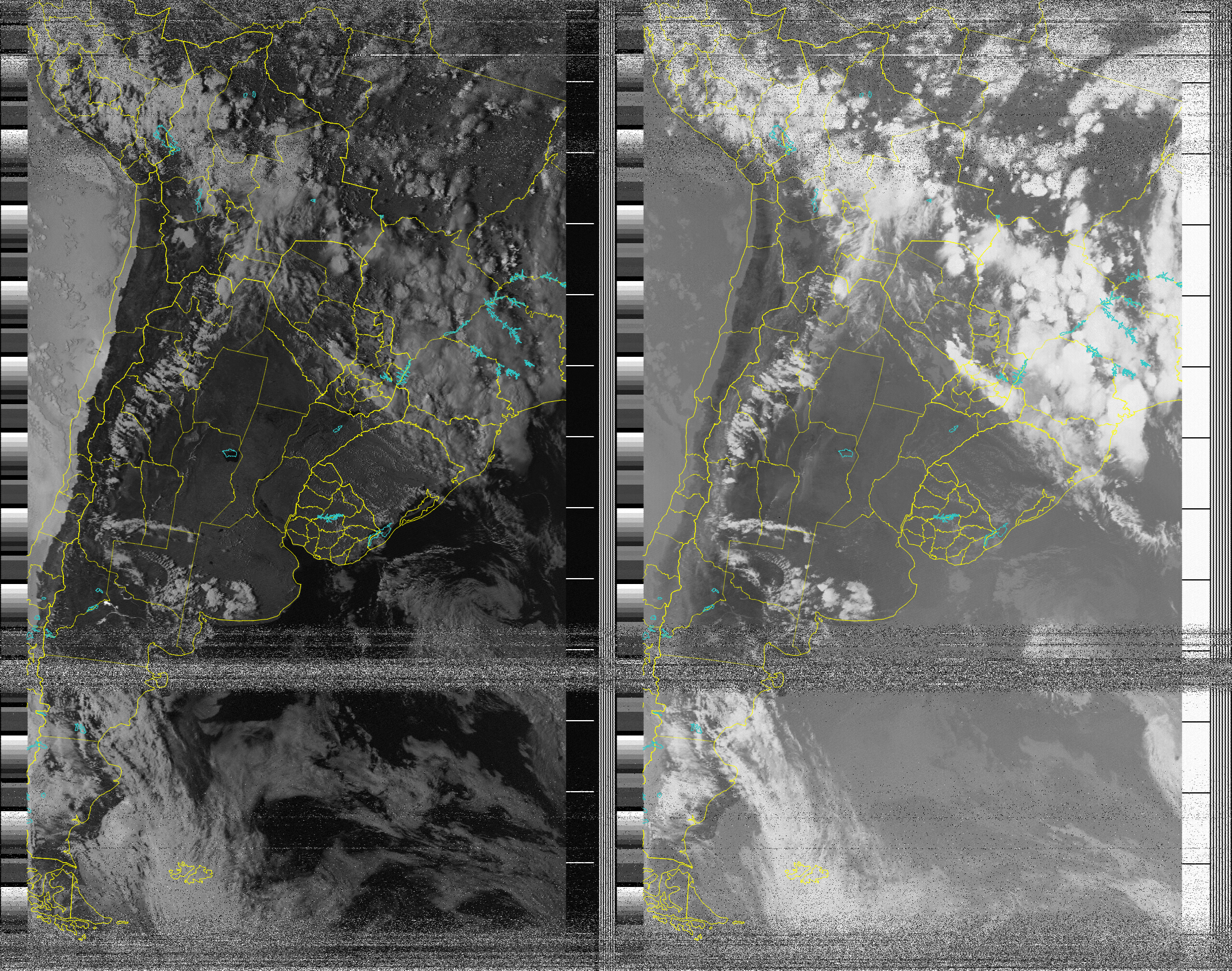 wxtoimg map overlay wrong