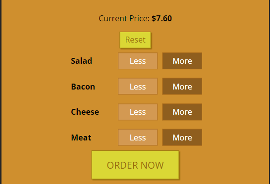 GitHub - sankethn/Burger-Builder