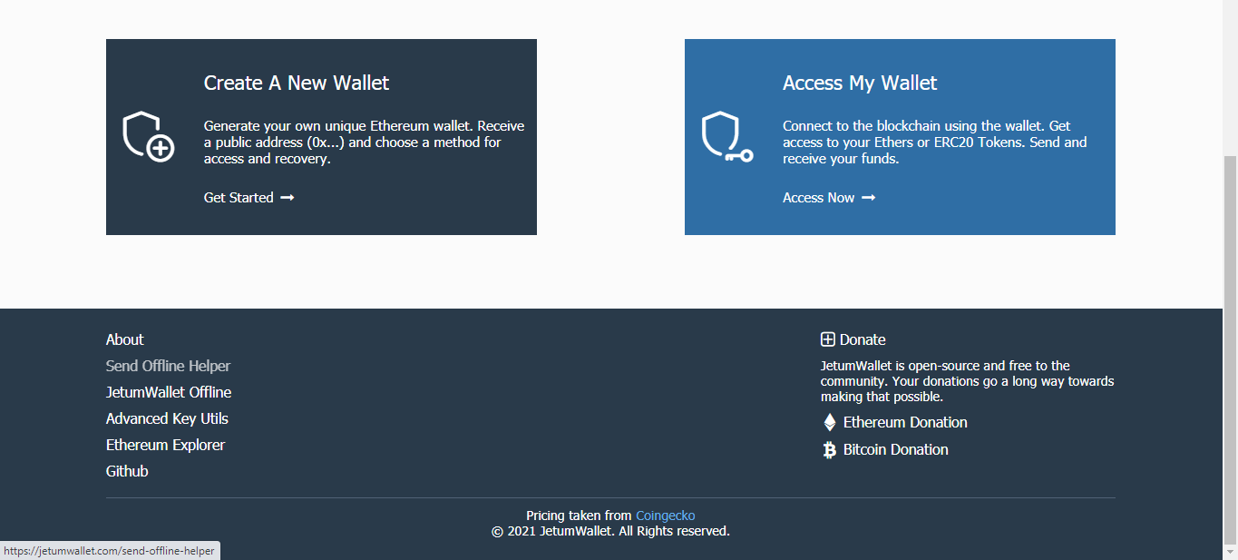 GitHub - elxor/jetum-wallet-offline: Offline Version of JetumWallet.  Generate Ethereum wallets and sign transactions without the internet.