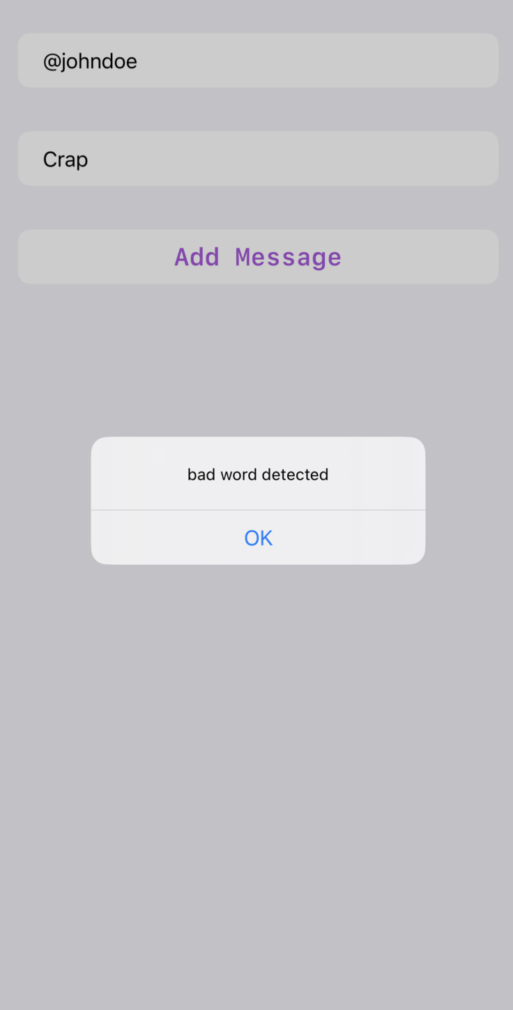 GitHub CarlyWenig/MessageBoardApp