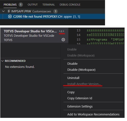 C2090 File not found PRTOPDEF.CH · Issue #636 · totvs/tds-vscode · GitHub