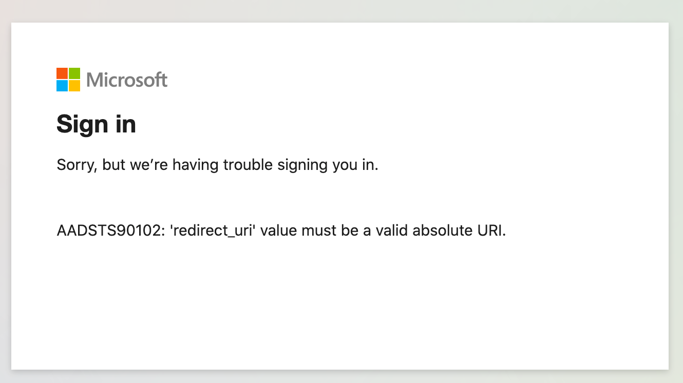 Zeal ssl handshake failed. Uri error. Contain is. Uri error. Redirect_uri.
